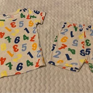 Old Navy Multicolor Number Print Kids Set